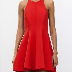 Zara Vibrant Red Mini Dress
